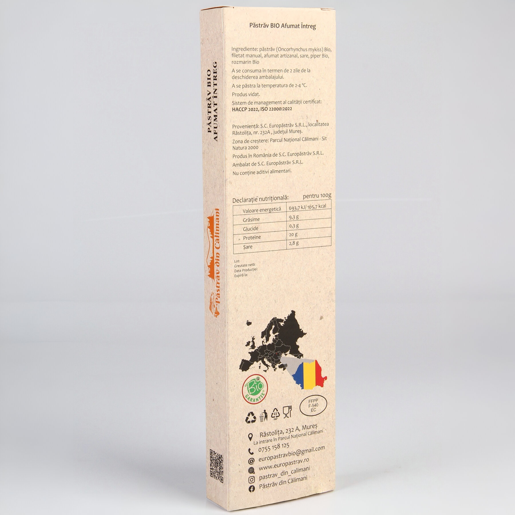 Păstrăv BIO afumat - imagine 3