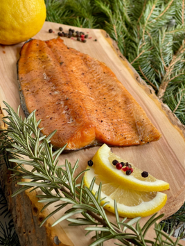 File de păstrăv BIO afumat - imagine 2