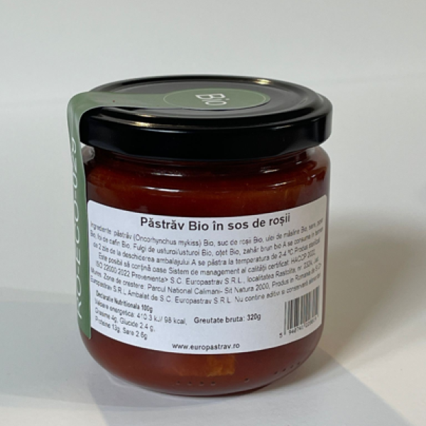 pastrav in sos de rosii
