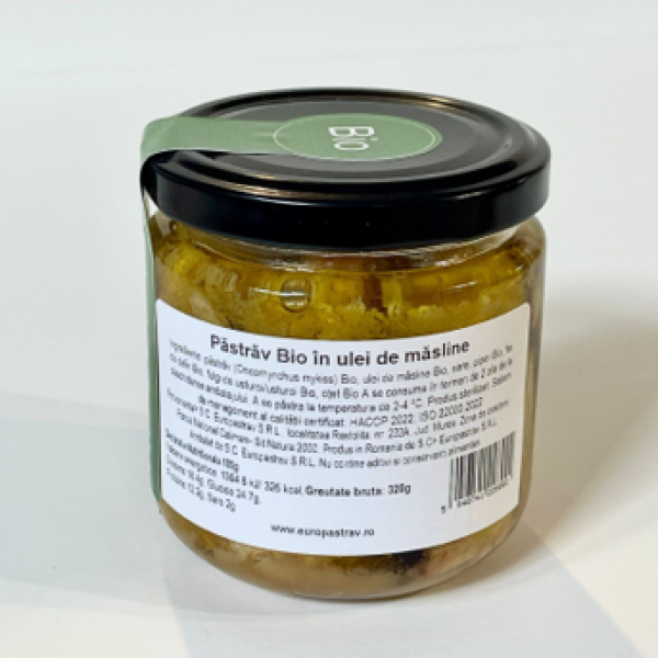 pastrav in ulei de masline